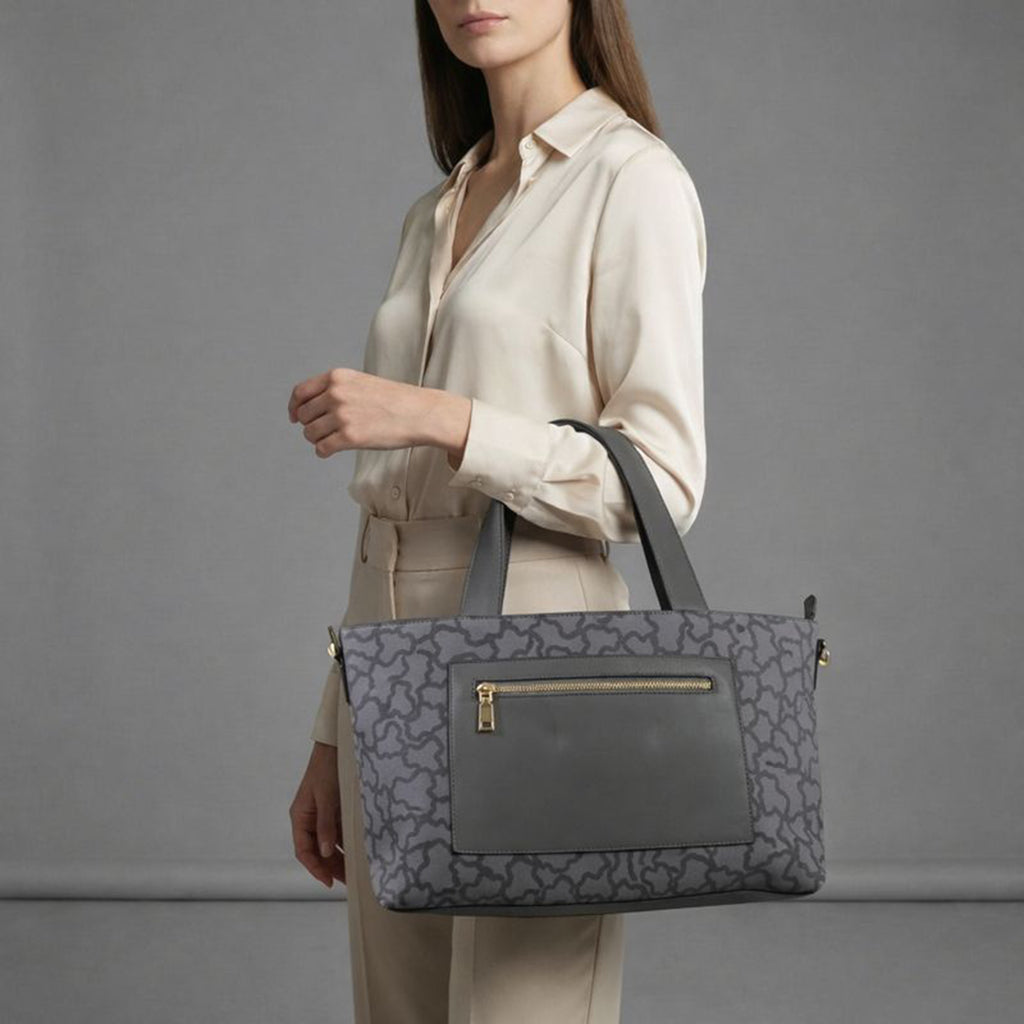Compact and Grand Tote - Grey