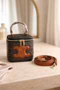Compact Cube-Shaped Bag | Modern Geometric Crossbody Clutch