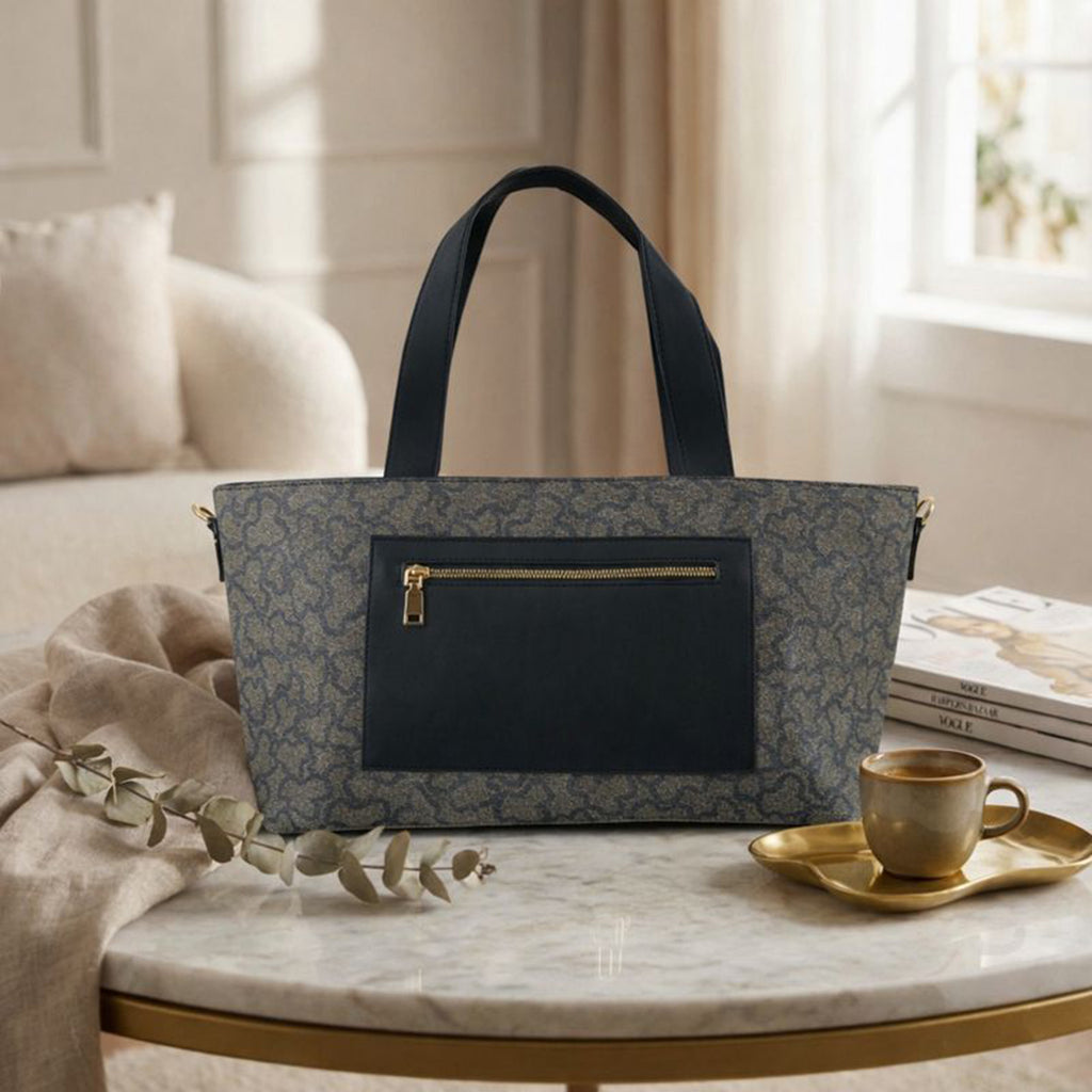 Compact and Grand Tote -Coal