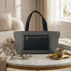 Compact and Grand Tote -Coal