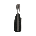 Dual Luxury Tote - Black and Grey