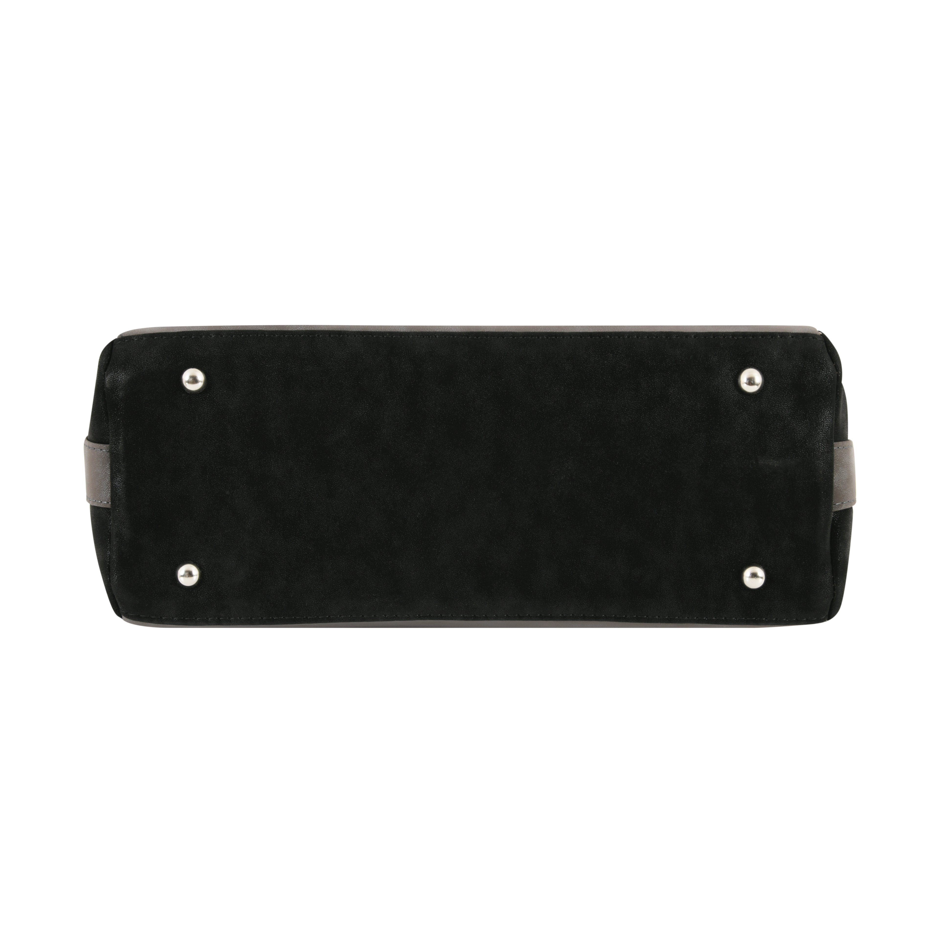 Dual Luxury Tote - Black and Grey