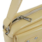 Urban Edge Structured Handbag - Lemon Yellow Edition