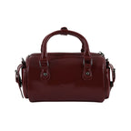 Urban Edge Structured Handbag - Cherry Red Edition