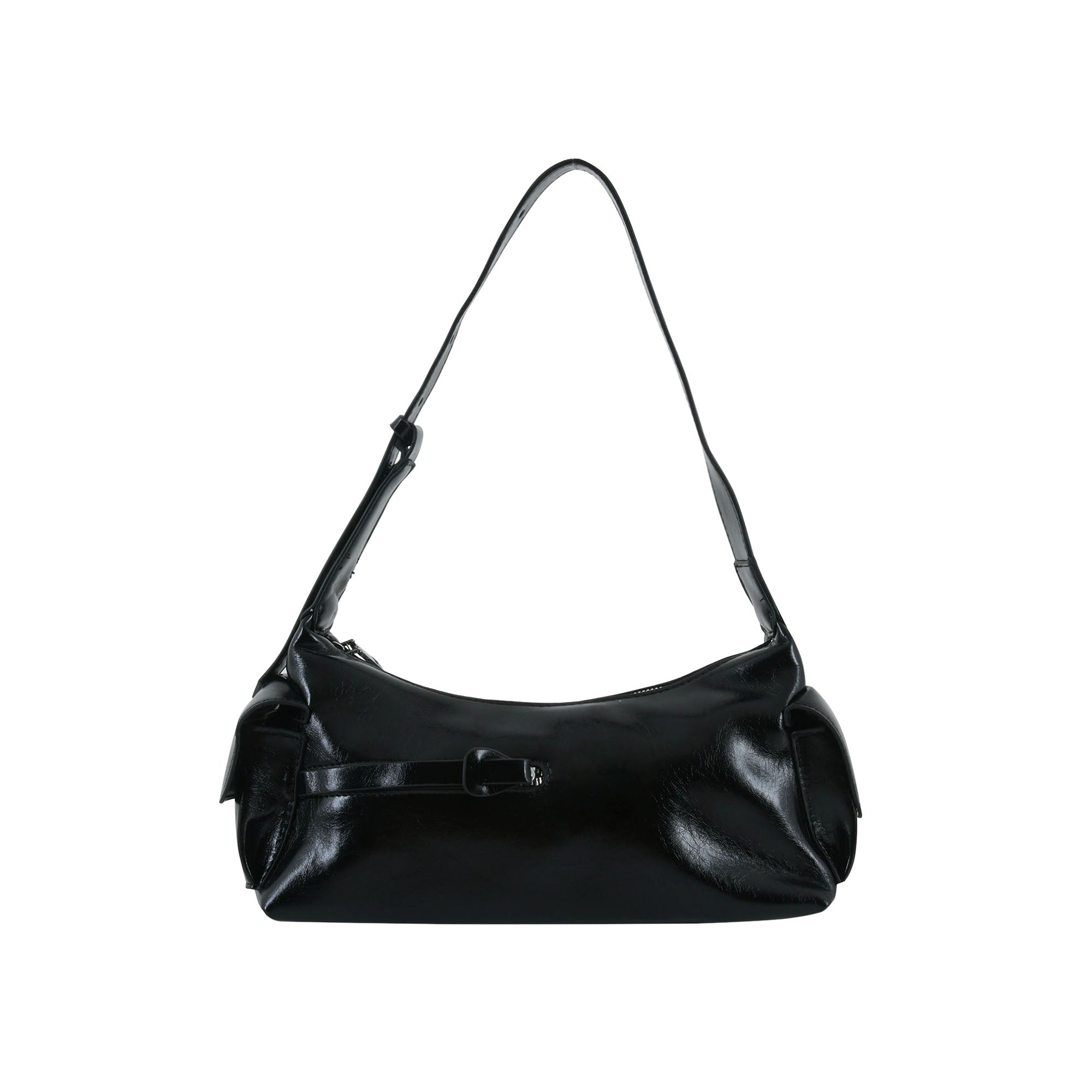 Sleek Black Shoulder Bag for Women | Minimal Everyday Elegance