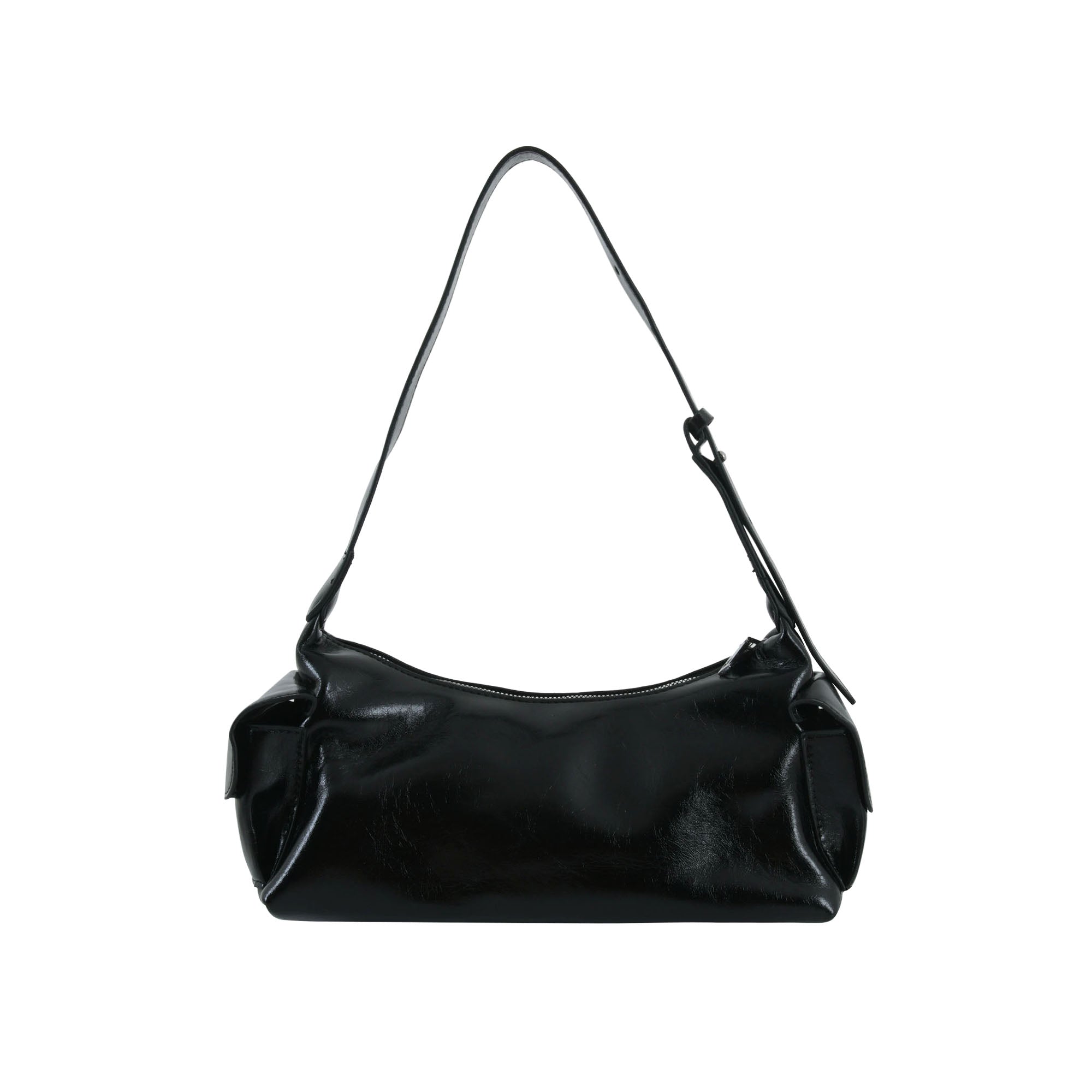 Sleek Black Shoulder Bag for Women | Minimal Everyday Elegance