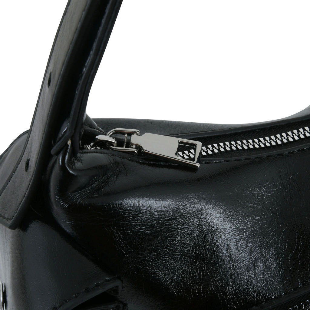 Sleek Black Shoulder Bag for Women | Minimal Everyday Elegance