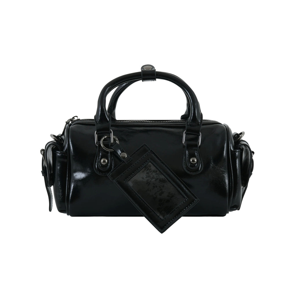Urban Edge Structured Handbag - Black Coal Edition