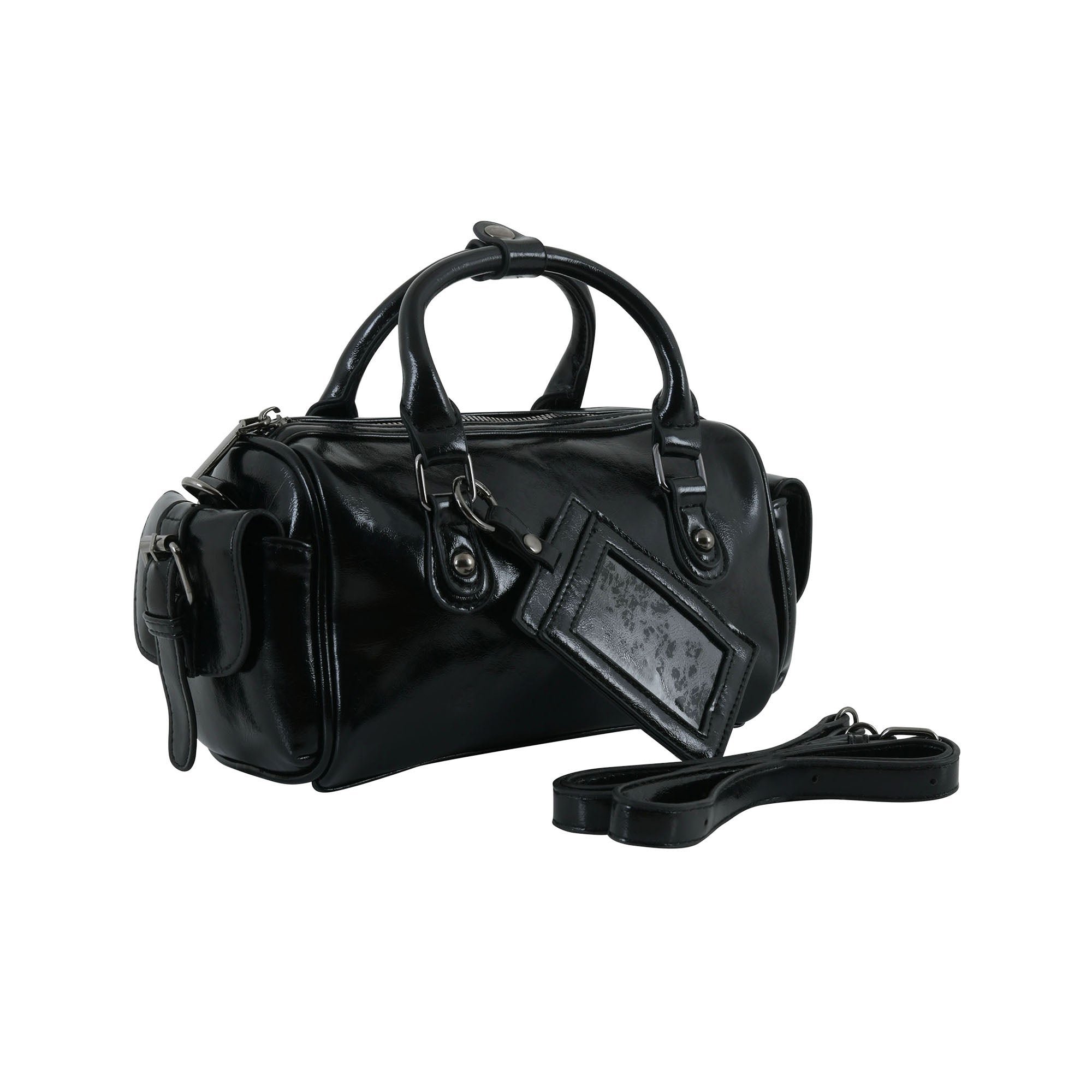 Buy Luxury Black Coal Structured Handbag – Fortenza