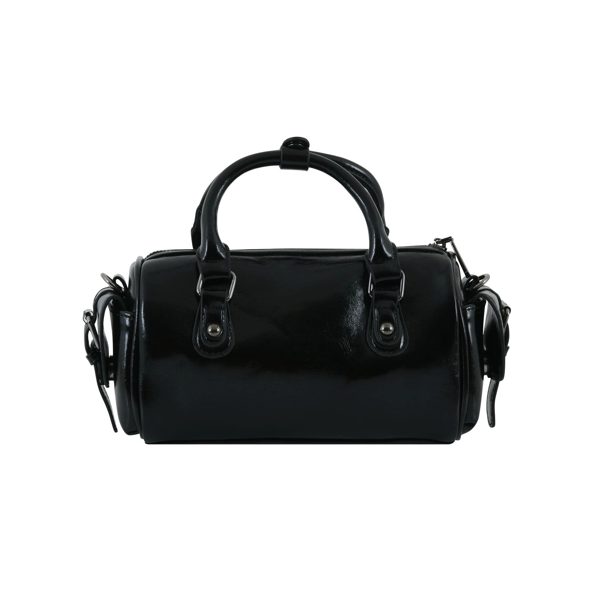Urban Edge Structured Handbag - Black Coal Edition