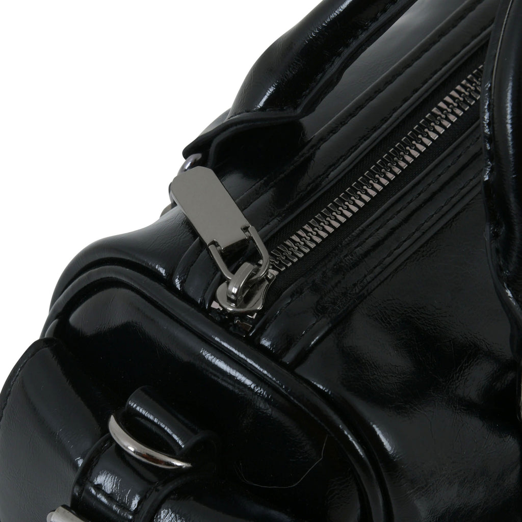 Urban Edge Structured Handbag - Black Coal Edition