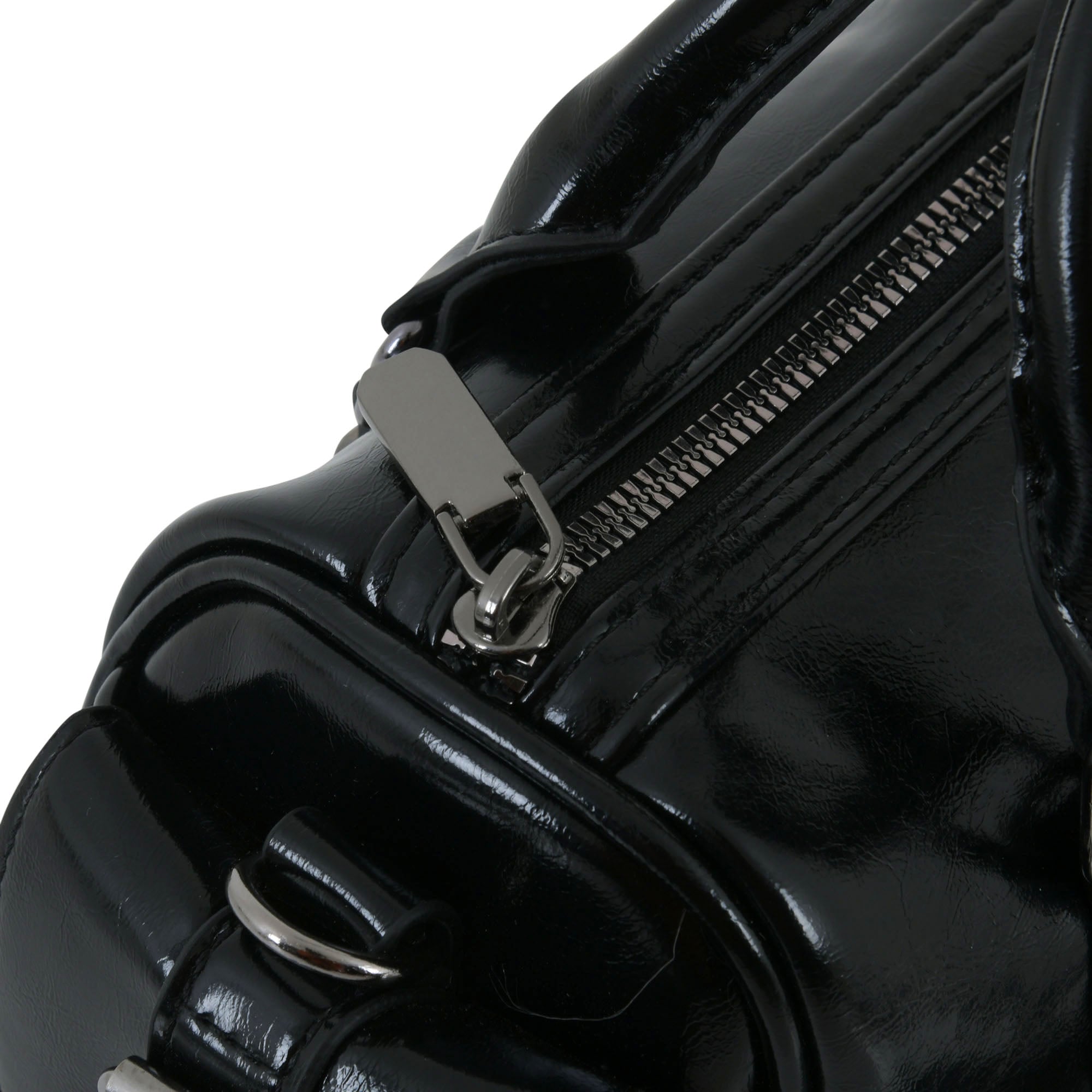 Urban Edge Structured Handbag - Black Coal Edition