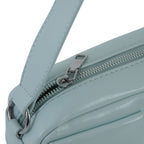 Urban Edge Structured Handbag - Ice Blue Edition