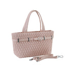 Blush Quilted Party Bag- Pink