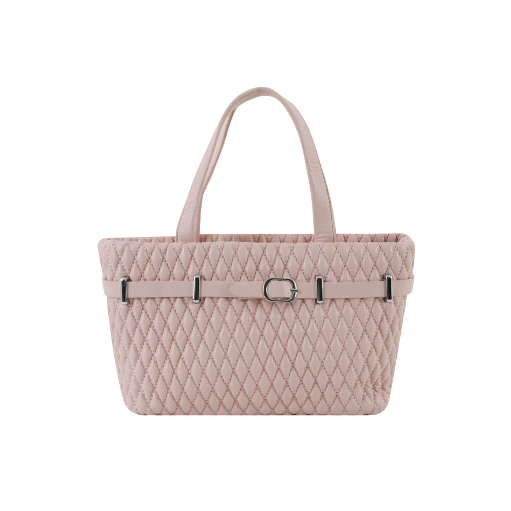 Blush Quilted Party Bag- Pink