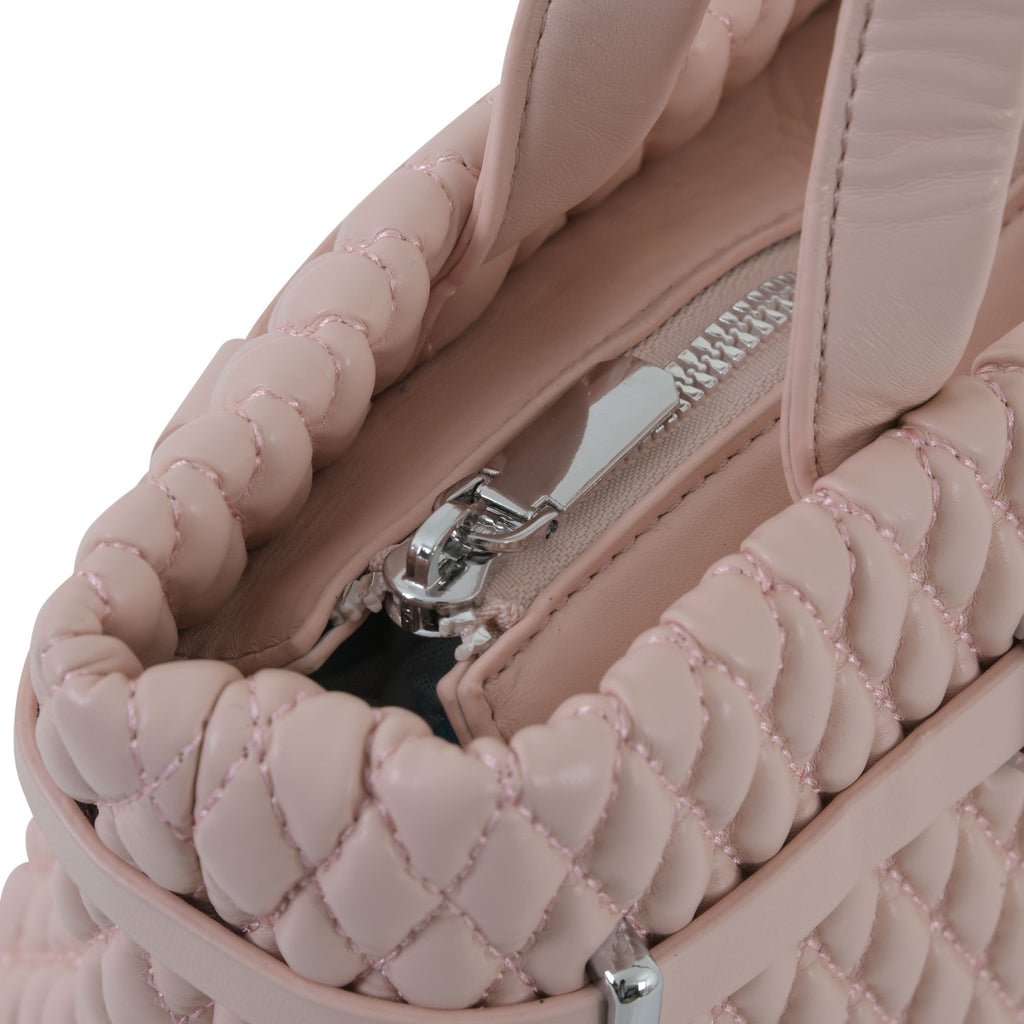 Blush Quilted Party Bag- Pink