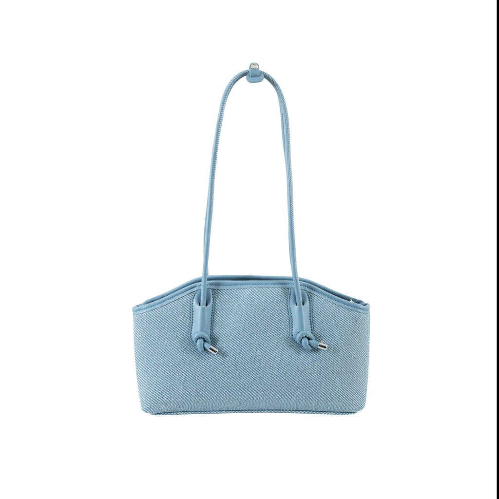 Sky Blue Structured Everyday Handbag