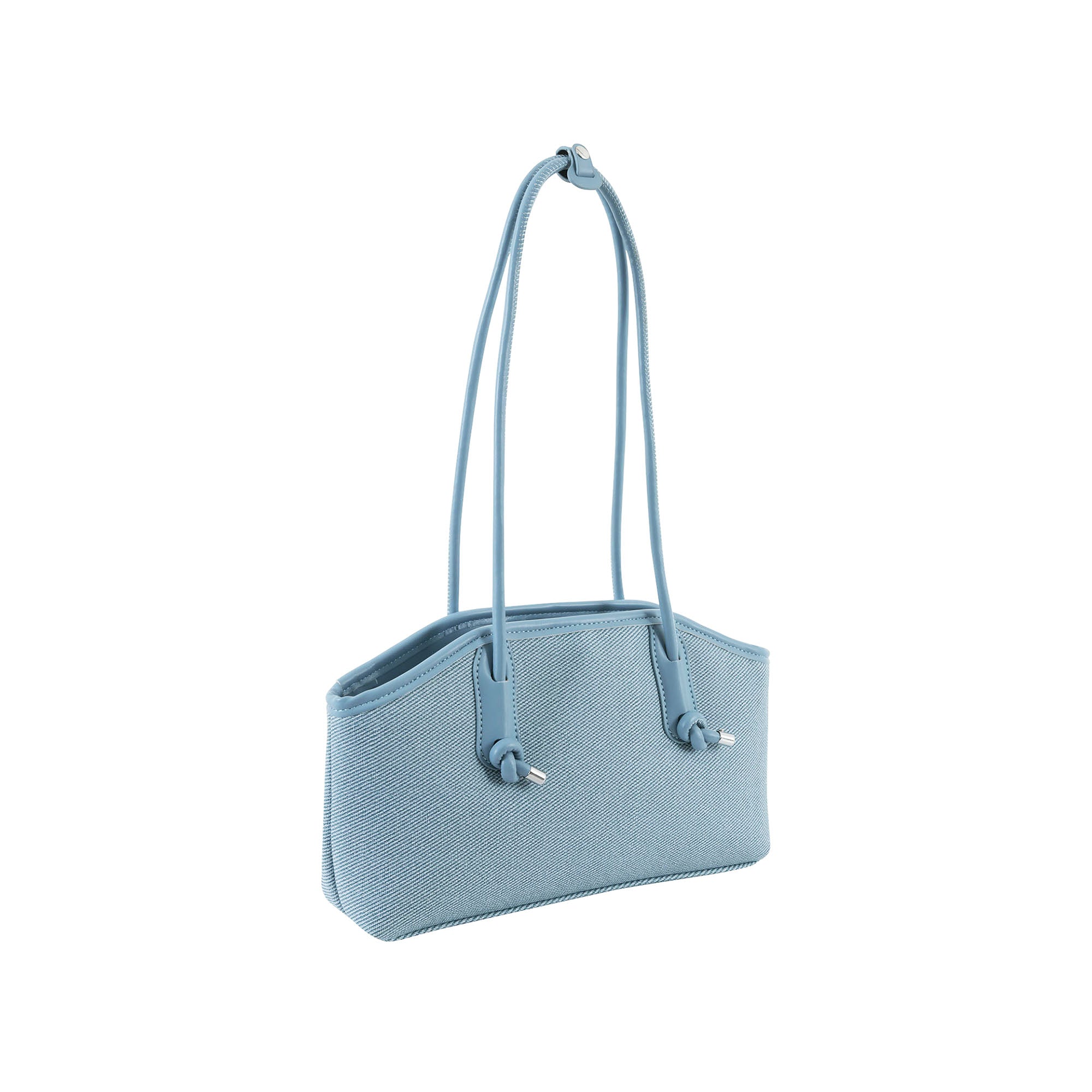 Sky Blue Structured Everyday Handbag