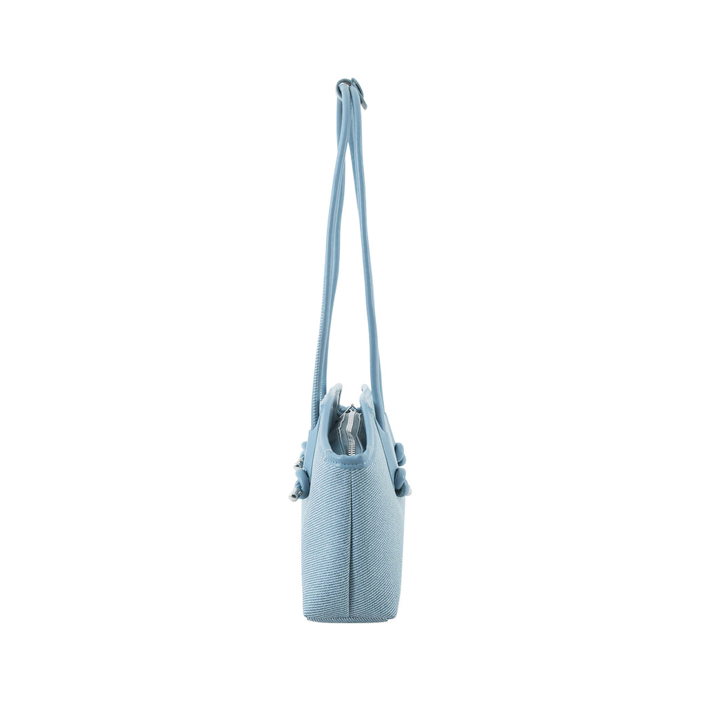 Sky Blue Structured Everyday Handbag