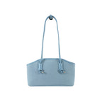Sky Blue Structured Everyday Handbag