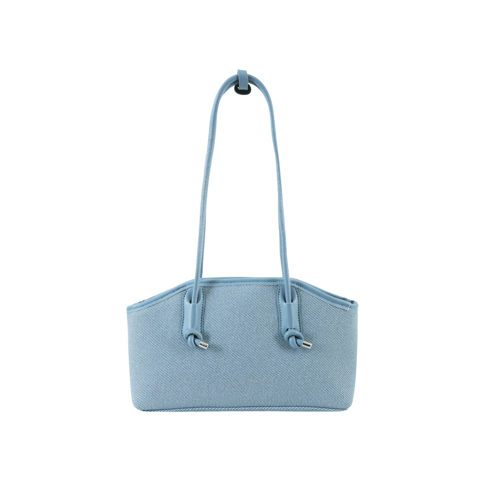 Sky Blue Structured Everyday Handbag