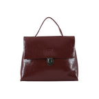The Power Poise - Cherry Red Briefcase Luxury Handbag