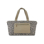Compact and Grand Tote - Beige and Black