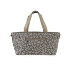 Compact and Grand Tote - Beige and Black
