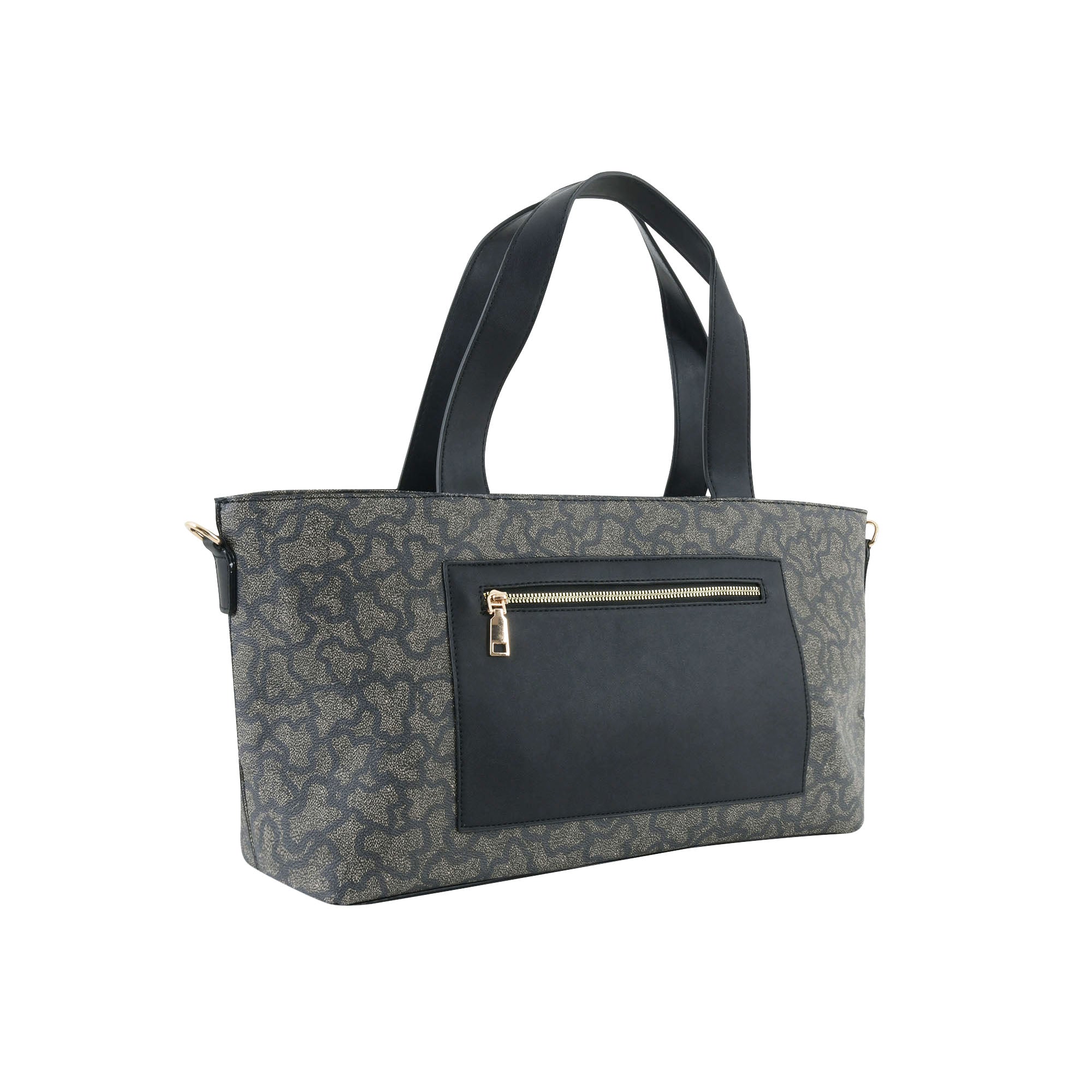 Compact and Grand Tote -Coal